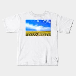 Field of Daffodils Kids T-Shirt